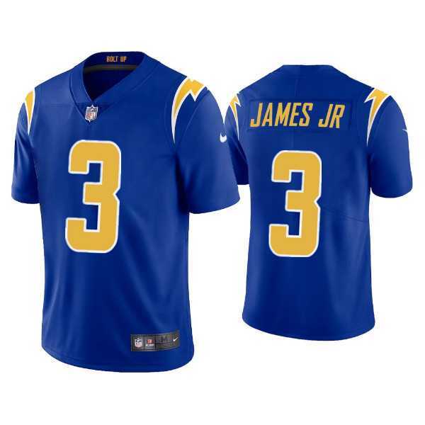 Youth Los Angeles Chargers #3 Derwin James Jr. Royal Vapor Untouchable Limited Stitched Jersey Dzhi